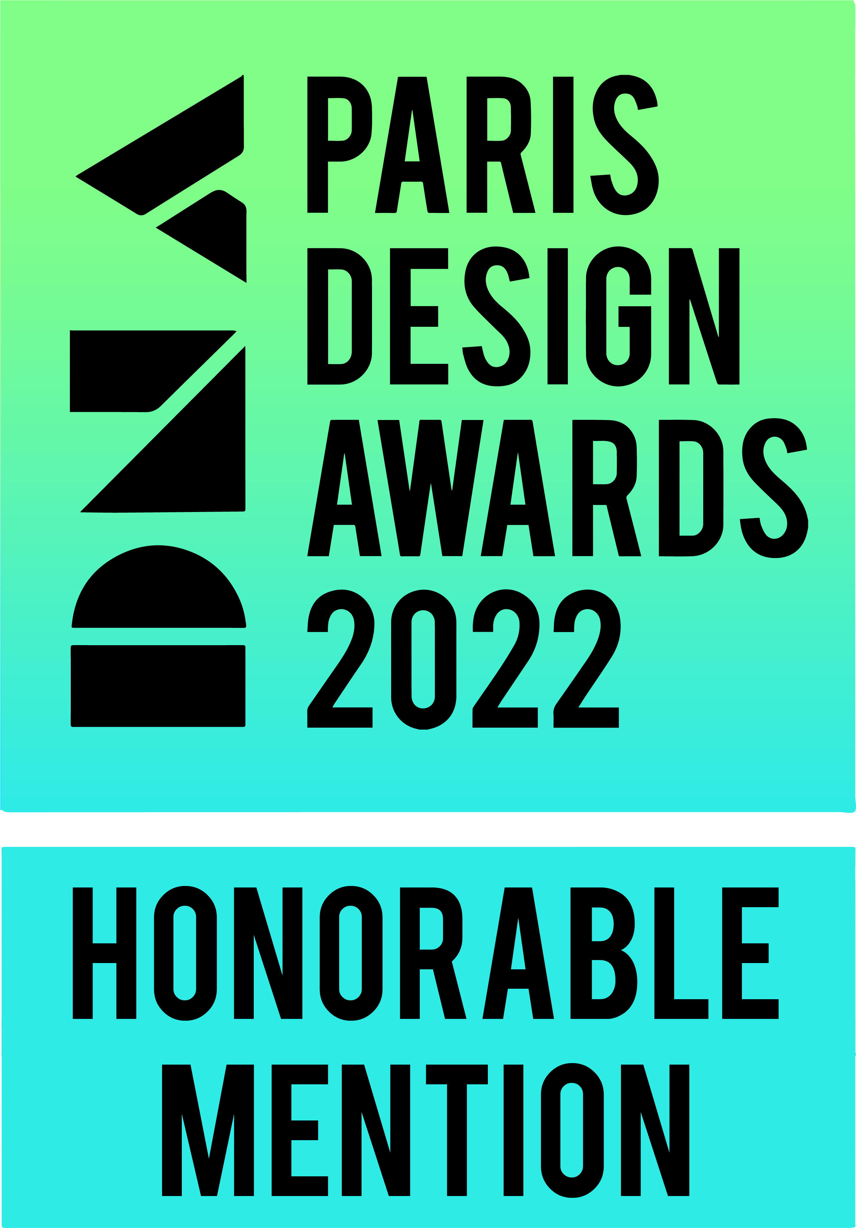 DAN Paris Design Award Honorable Mention